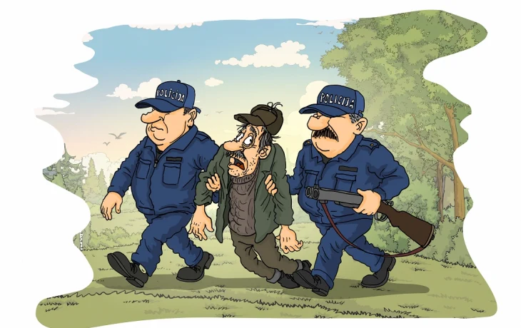 Незаконная охота на бурого медведя в Латвии